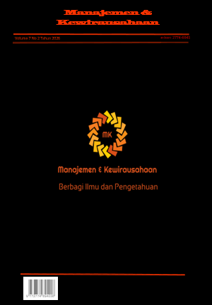					View Vol. 7 No. 2 (2026): Manajemen dan Kewirausahaan
				